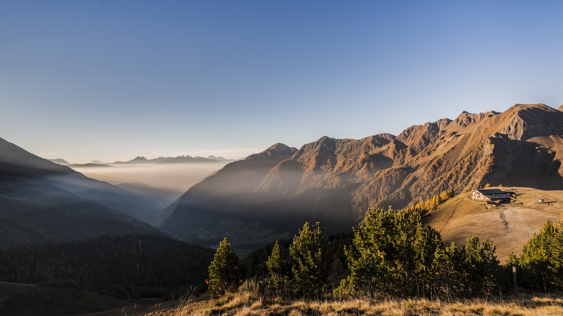 Der imposante Peitlerkofel Der imposante Peitlerkofel